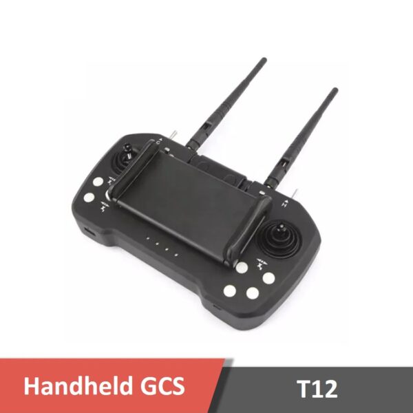 T10 5 - handheld ground control station,ground control station,gcs,radio control,video transmission,control system,data transmission,2. 4ghz,t12 handheld ground control station - motionew - 6