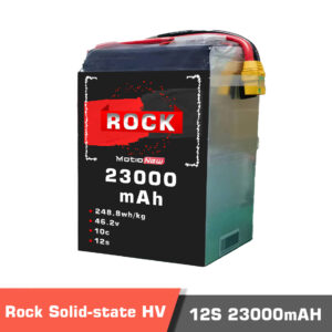 ROCK HV Semi Solid-State Battery, 12s 23000mAh LiPo