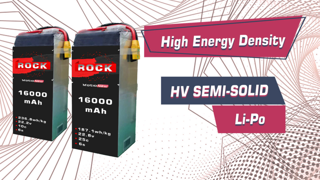 Rock hv battery 6s 16000mah high energy density