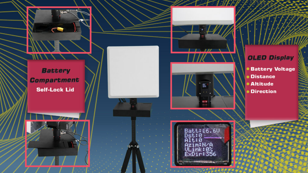 Fx2w 8 - viulinx fx 2w with antenna tracker, digital datalink, videolink, high-gain patch antenna, missionplanner, qgroundcontrol, wide temparature range, long range, f970 battery, viulinx, taisync, digital videolink, datalink, 100km datalink - motionew - 7