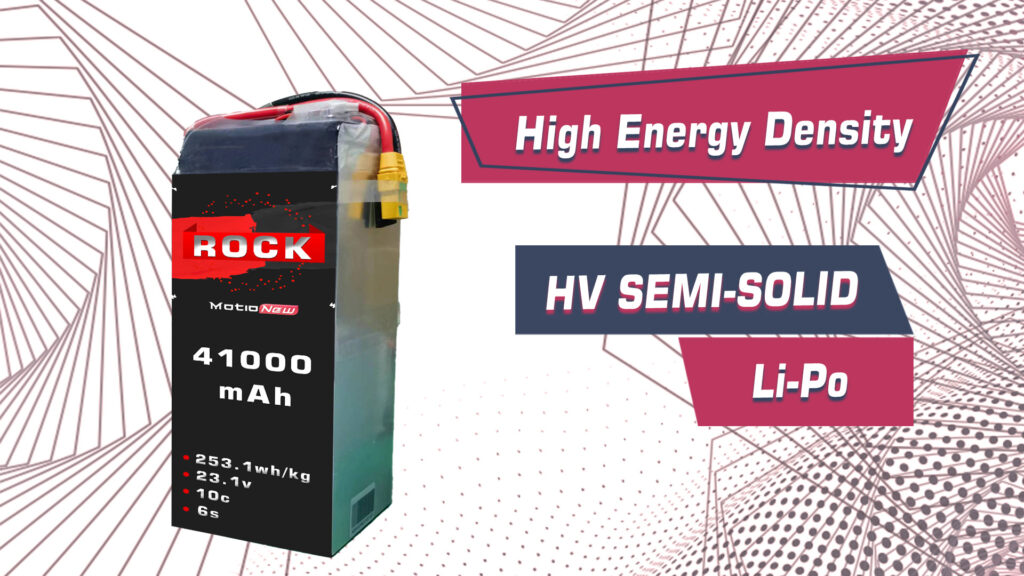Rock hv battery 6s 41000mah high energy density