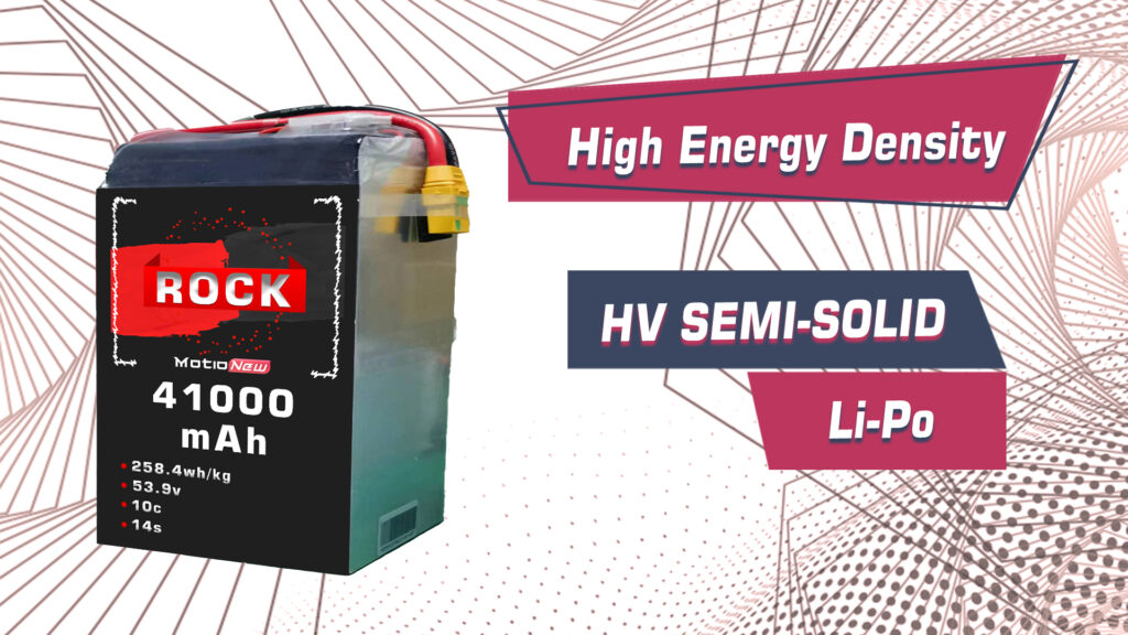 Rock hv battery 14s 41000mah high energy density