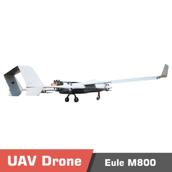 2 4 - eule m800, long endurance, fixedwing uav, cargo drone, wind resistance, detachable load, mapping drone, detachable payload, surveying drone, fixed-wing uav, heavy lift drone, vertical take-off, vertical landing, redundant sensors, four-axis, eight-propeller rotor, low temperature resistance - motionew - 4