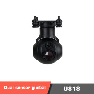 U818 Micro Prime Lens Dual Sensor Tracking Camera for Surveillance, Hawkeye Gimbal