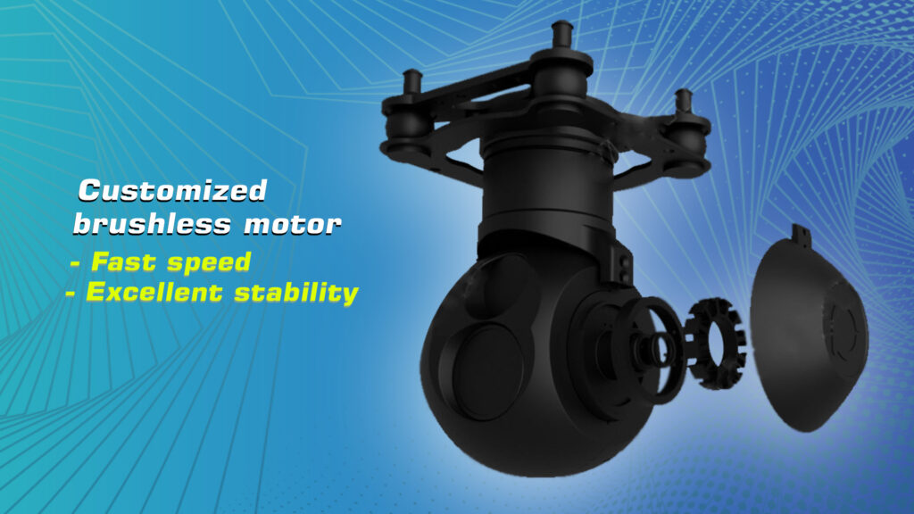 Gimbal U818 Customized brushless motor