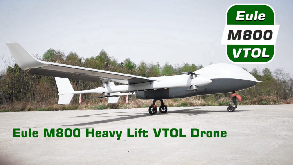 Vtol m800. 1 2 - eule m800, long endurance, fixedwing uav, cargo drone, wind resistance, detachable load, mapping drone, detachable payload, surveying drone, fixed-wing uav, heavy lift drone, vertical take-off, vertical landing, redundant sensors, four-axis, eight-propeller rotor, low temperature resistance - motionew - 5