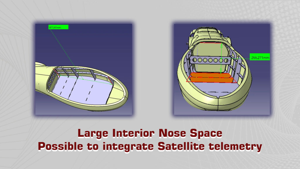 Eule m800 laser interior nose space