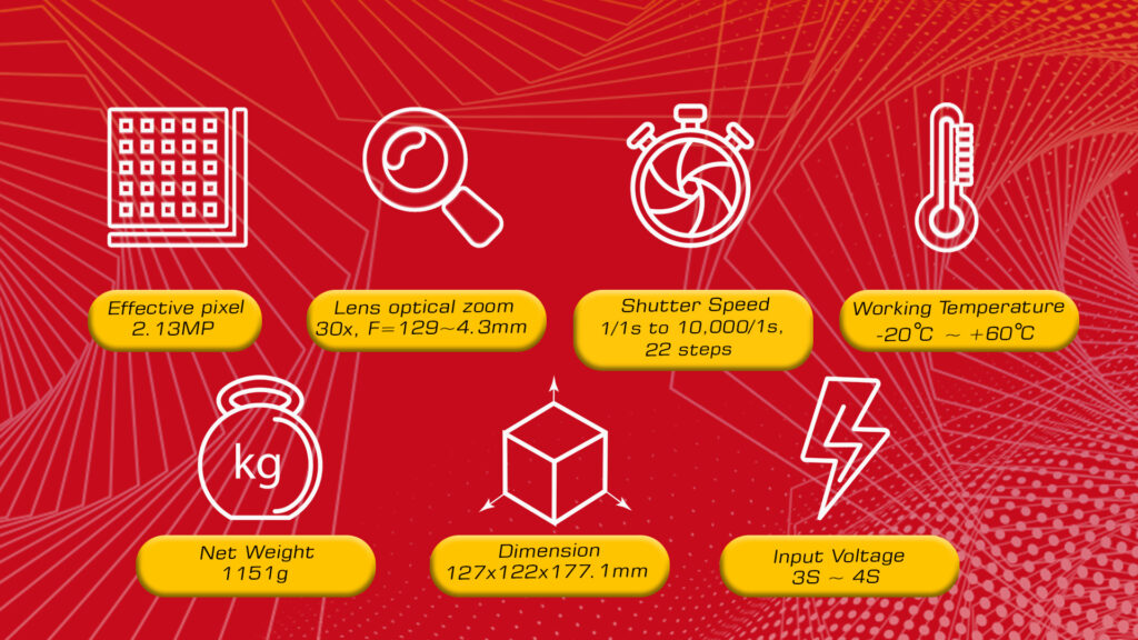 U30tir gimbal specifications