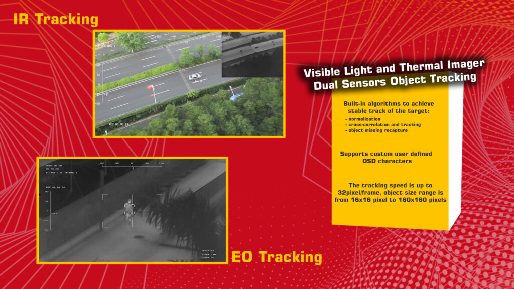 U30tir gimbal ir tracking and eo tracking