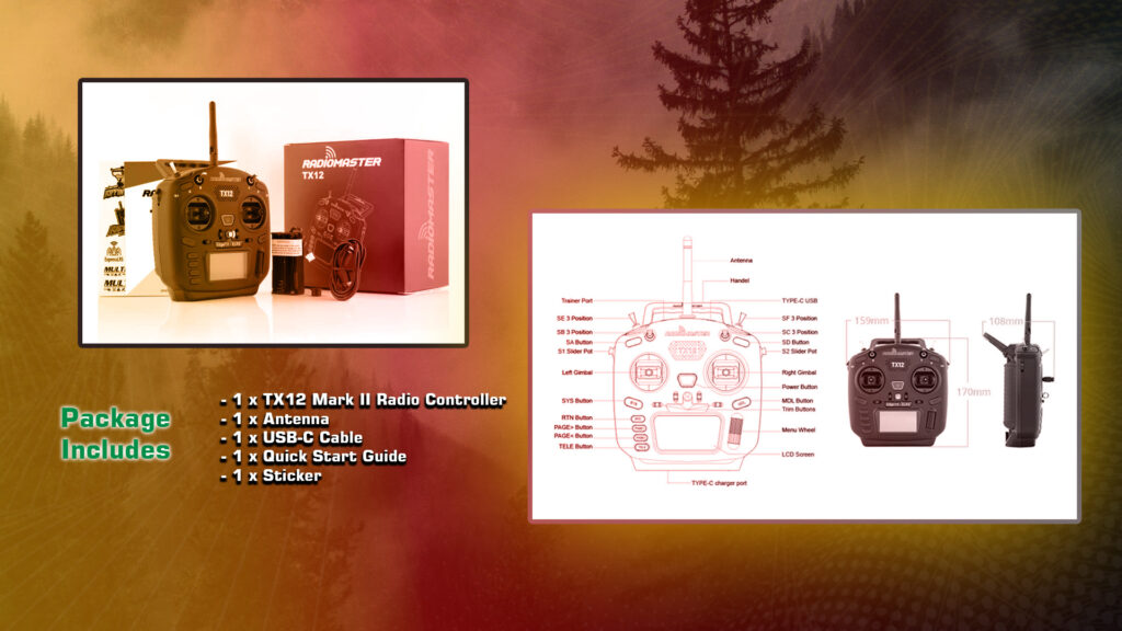 Tx 12 mk2. 9 - radiomaster tx12 mark ii radio controller,edgetx,big battery bay,tx12 mark ii elrs,tx12 mark ii cc2500,fcc region,lbt region,usb simulator support,bluetooth simulator,opentx - motionew - 21