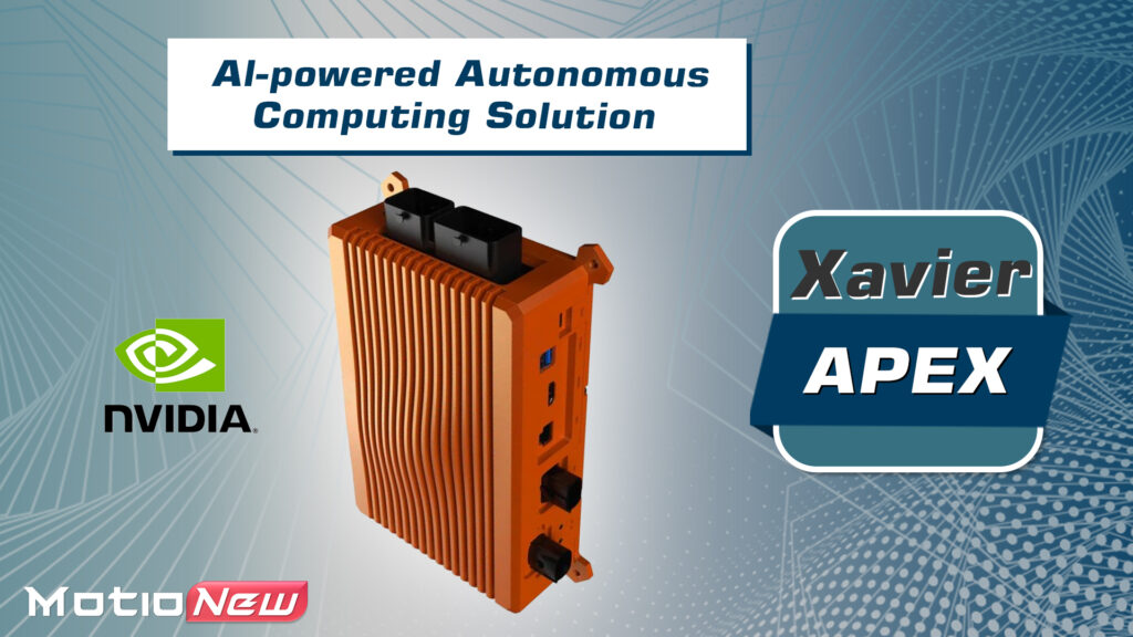 Apex xavier ai-powered autonomous computing solution