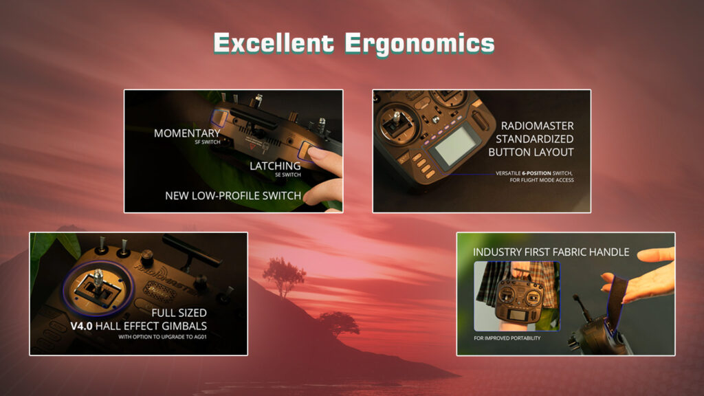 Radiomaster boxer radio controller m2 ergonomics
