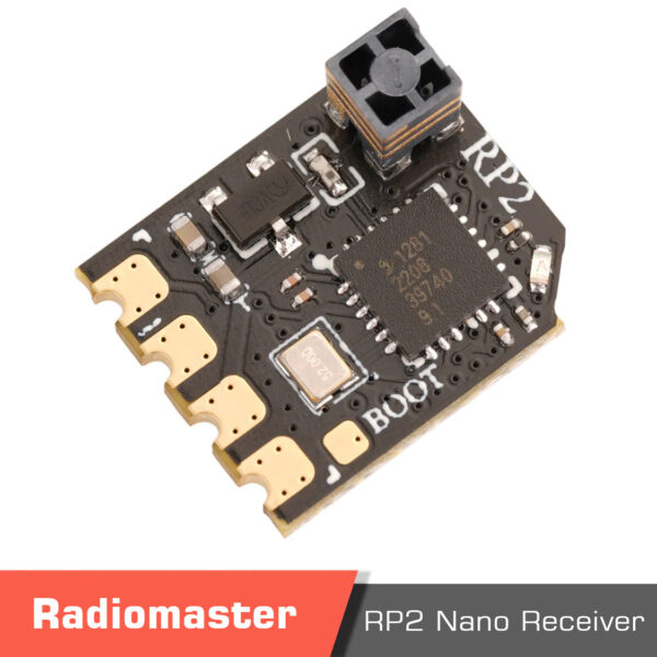 Rp1 - radiomaster rp2,radiomaster rp2 nano receiver,expresslrs,elrs,2. 4ghz radio receiver,nano receiver,expresslrs 2. 4ghz receiver,improved pcb design,heat dissipation capabilities,compact receiver,on-board smt antenna,high refresh rate receiver,reliable signal reception,crsf bus interface,rc control system upgrade - motionew - 2