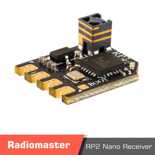 Rp5 - radiomaster rp2,radiomaster rp2 nano receiver,expresslrs,elrs,2. 4ghz radio receiver,nano receiver,expresslrs 2. 4ghz receiver,improved pcb design,heat dissipation capabilities,compact receiver,on-board smt antenna,high refresh rate receiver,reliable signal reception,crsf bus interface,rc control system upgrade - motionew - 6