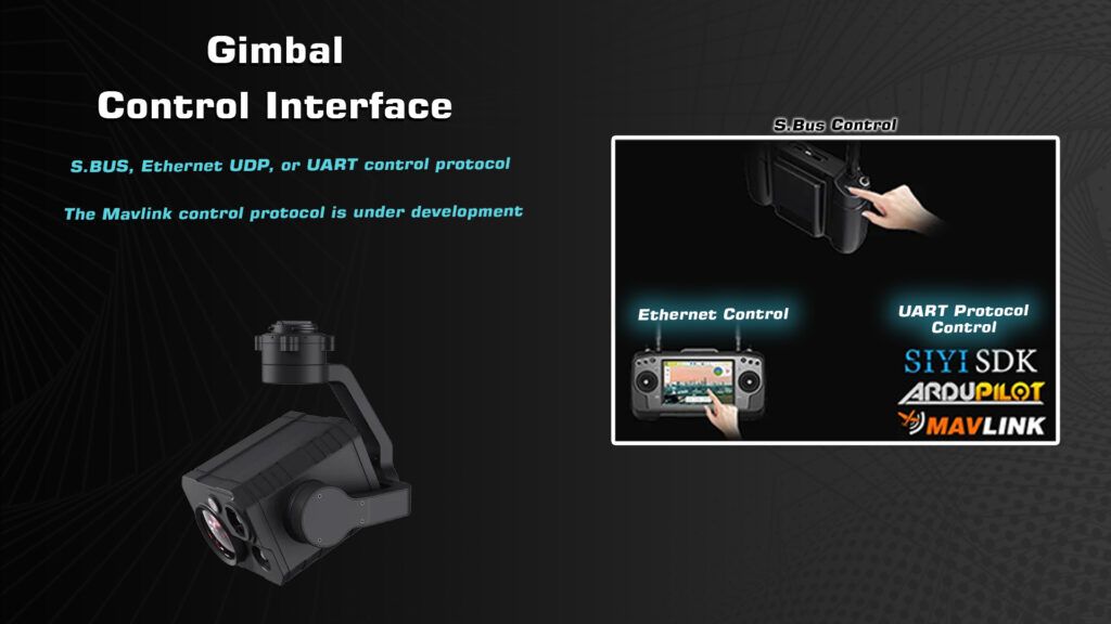 Siyi zt30 control interface