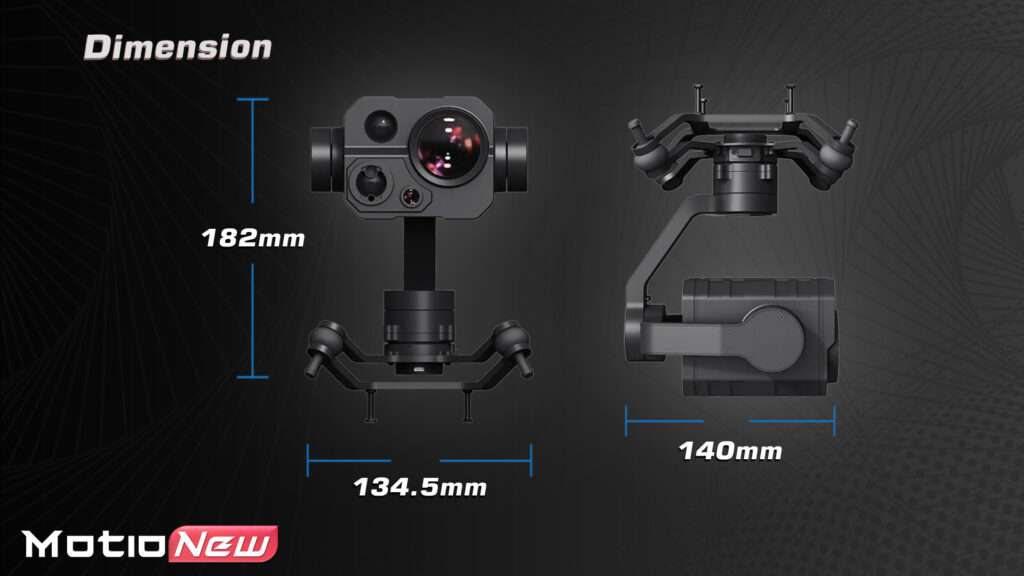 Siyi zt30 dimensions