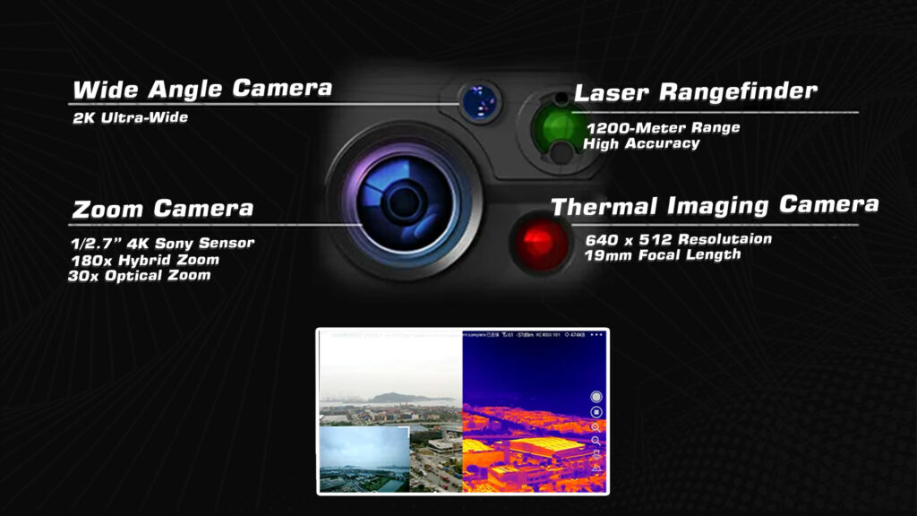 Siyi zt30. 3 - siyi zt30,zt30,infrared zoom,synchronized zoom,starlight night vision,hybrid sensor solution,siyi,high precision foc motor control algorithms,laser rangefinder,optical pod,focus tracking,thermal imaging,wide-angle camera,hdr,attitude fusion algorithms,ardupilot,imu calibration algorithms,3-axis industry-grade stabilization algorithms,siyi sdk,mavlink,quick release structure,vibration dampers,360° all-around visibility,high-quality video images,ai function,industry leader,high-precise foc program,thermal imaging camera,professional 3-axis high-precise foc program,ai-powered intelligent identification and tracking,uav imaging system,gimbal control interface,zoom camera,precision laser range finder,ai-powered intelligent identification,video split screen,endless yaw axis rotation,real-time measurements,high measurement accuracy,small size,lightweight,easy to install,easy to control,stable video footage - motionew - 12