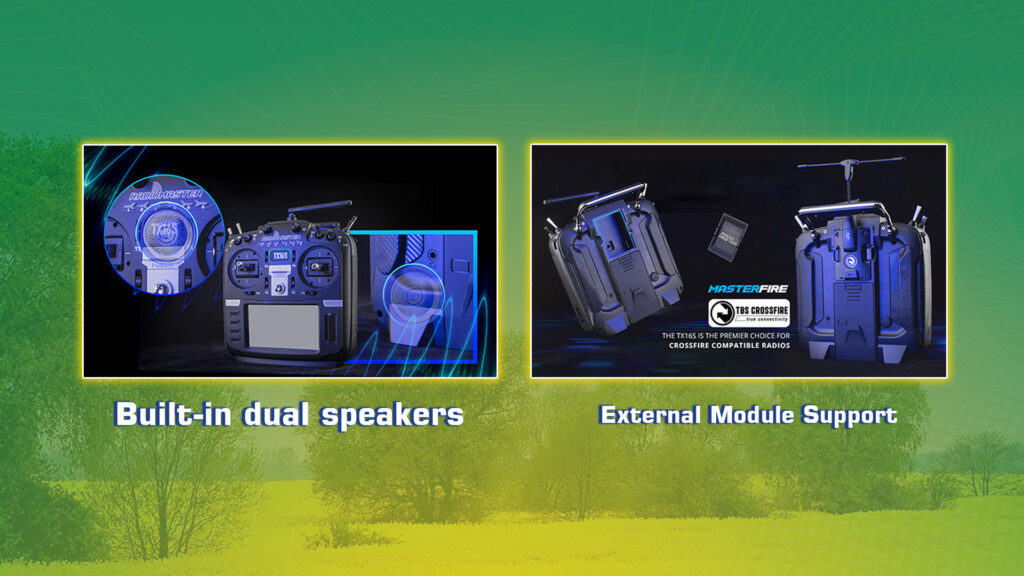 Tx16 dual speakers