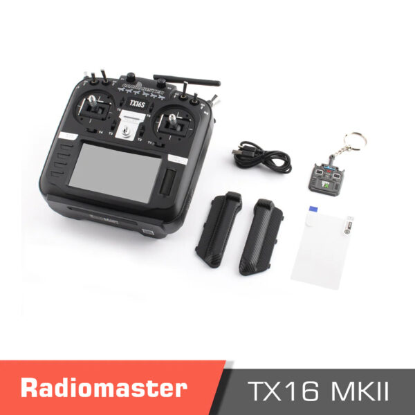 - radiomaster tx16,radiomaster tx16 mark ii radio controller,edgetx,opentx,big battery bay,tx16 mark ii elrs,tx16 mark ii cc2500,fcc region,lbt region,usb simulator support,bluetooth simulator - motionew - 10