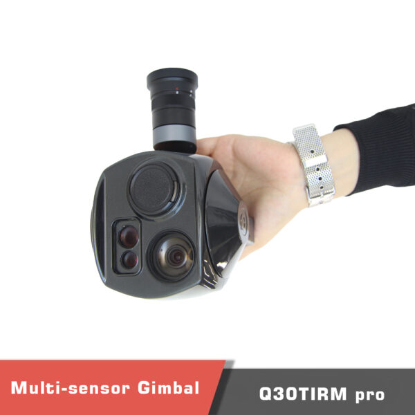 3 - Q30TIRM Pro,High-precise FOC Program,Professional 3-axis High-precise FOC Program,HDMI,4K Ultra HD Camera,Sony 1/2.8 CMOS sensor,AI Smart Identify Tracking,30x Optical Zoom,Mini 3-Axis Stabilizer,Lightweight Gimbal Camera,FPV Drones,UAV UGV USV RC Planes,Small Gimbal Camera,Ethernet,SDI Video Output Ports,S.Bus / UART / UDP Control Signal Input Ports,S.Bus Control Signal Output Port,Viewpro,IR Laser rangefinder,3km laser,thermal sensor,starlight camera,Sony 1/2.8-inch CMOS sensor - MotioNew - 5