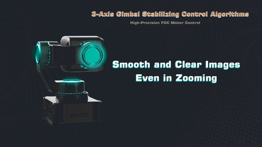 Siyi a8 mini 3-axis gimbal stabilizing control algorithms