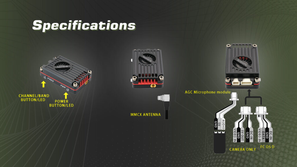 Max solo. 3 - rushfpv max solo,fpv video transmitter,max solo,rushfpv,rushfpv max solo vtx,long range digital video telemetry,digital video telemetry,video and data link,long range rc controller,long range control,long range data link,drone wireless link - motionew - 11