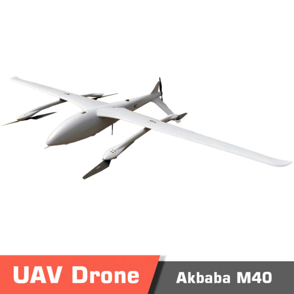 Akbaba1 - vtol drone,akbaba m40,long endurance,fixedwing uav,t-tail,t-tail drone,cargo drone,wind resistance,detachable load,detachable payload,mapping drone,surveying drone,fixed-wing uav - motionew - 3