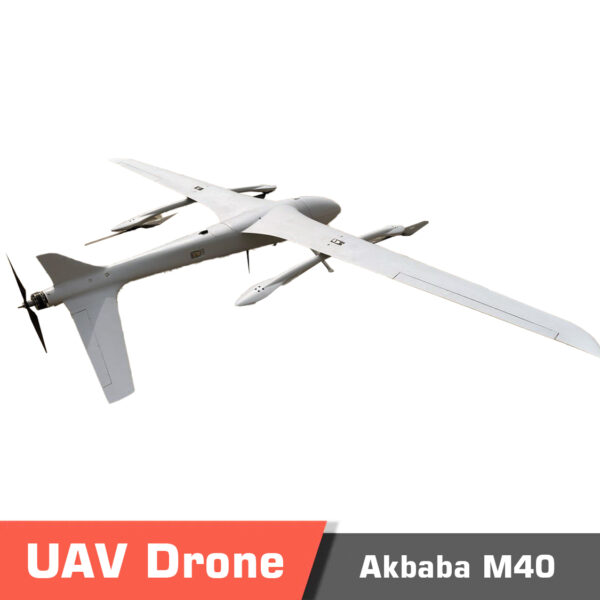 Akbaba2 - vtol drone,akbaba m40,long endurance,fixedwing uav,t-tail,t-tail drone,cargo drone,wind resistance,detachable load,detachable payload,mapping drone,surveying drone,fixed-wing uav - motionew - 4