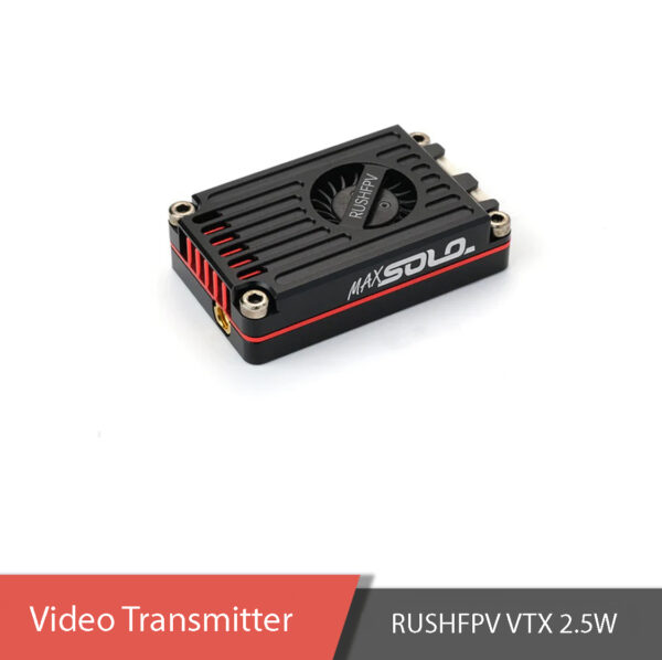 Rush2 - rushfpv max solo,fpv video transmitter,max solo,rushfpv,rushfpv max solo vtx,long range digital video telemetry,digital video telemetry,video and data link,long range rc controller,long range control,long range data link,drone wireless link - motionew - 4