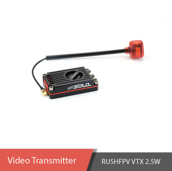Rush4 - rushfpv max solo,fpv video transmitter,max solo,rushfpv,rushfpv max solo vtx,long range digital video telemetry,digital video telemetry,video and data link,long range rc controller,long range control,long range data link,drone wireless link - motionew - 6