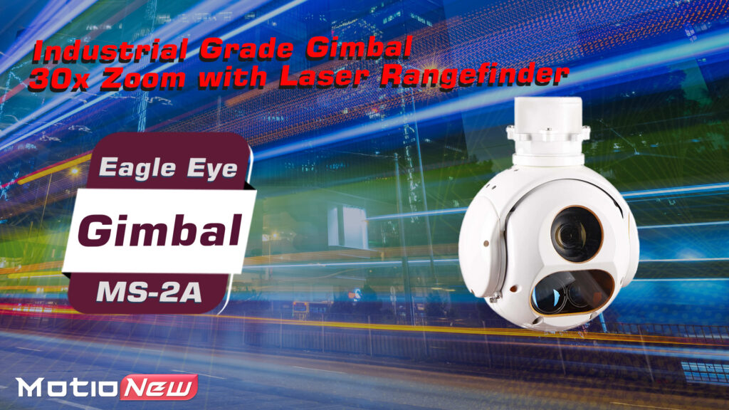 Eagle eye ms-2a industrial grade gimbal 30x zoom with laser rangefinder