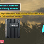 Auvsi xponential 2023 — c-rtk 2hp, single module, dual antennas