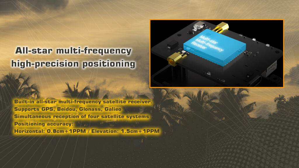 All-star multi-frequency and high-precision positioning of cuav c-rtk 2hp