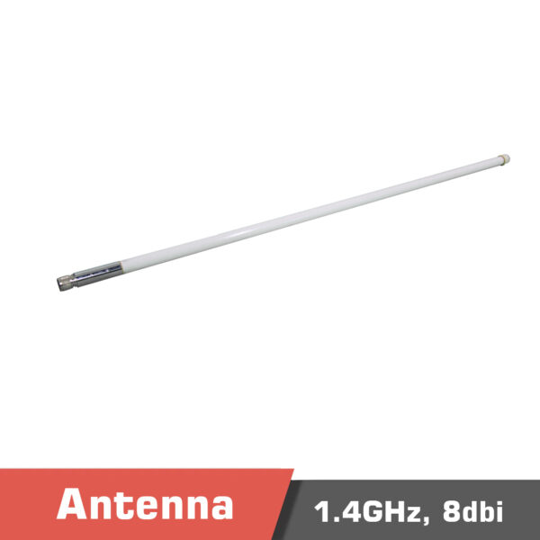 Mfa 14g8dt4 - mfa-14g8d, omnidirectional antenna, wireless lan, scada, lpwan/iot/m2m, wireless video links, 1. 4ghz, 1. 4ghz band applications, ism band, long-range data link, long-range antenna, long-range video link, telemetry, unmanned aerial vehicle, panel antenna, automatic antenna tracker, aat, fiberglass antenna mast, 8dbi omnidirectional antenna - motionew - 3