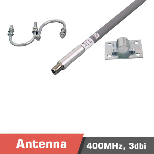 MFA 4M3DT1 - MFA-4M3D, omnidirectional antenna, Wireless LAN, SCADA, LPWAN/IoT/M2M, Wireless Video Links, 400MHz, 400MHz band applications, ISM band, long-range data link, long-range antenna, long-range video link, telemetry, unmanned aerial vehicle, panel antenna, automatic antenna tracker, AAT, fiberglass antenna mast, 3dBi Omnidirectional Antenna, 410MHz, 440MHz, 410 - 440MHz - MotioNew - 6