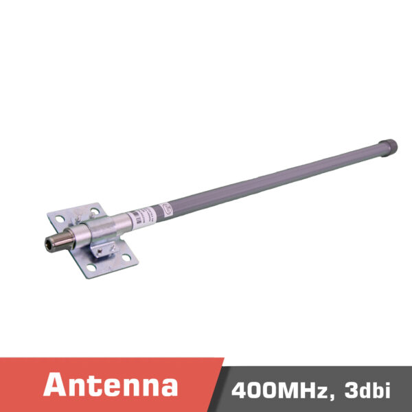 MFA 4M3DT5 - MFA-4M3D, omnidirectional antenna, Wireless LAN, SCADA, LPWAN/IoT/M2M, Wireless Video Links, 400MHz, 400MHz band applications, ISM band, long-range data link, long-range antenna, long-range video link, telemetry, unmanned aerial vehicle, panel antenna, automatic antenna tracker, AAT, fiberglass antenna mast, 3dBi Omnidirectional Antenna, 410MHz, 440MHz, 410 - 440MHz - MotioNew - 3