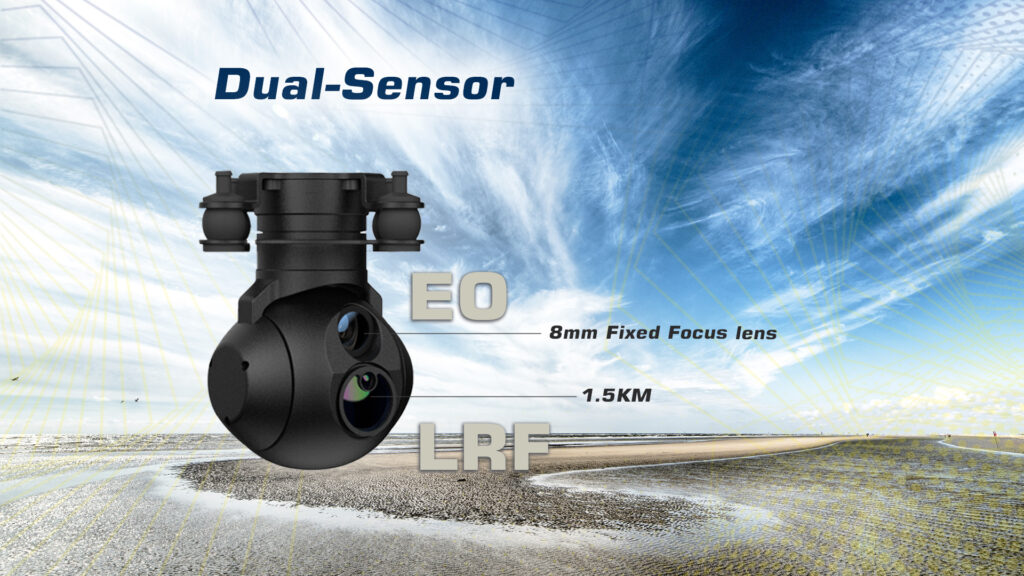 U8l gimbal camera dual-sensor