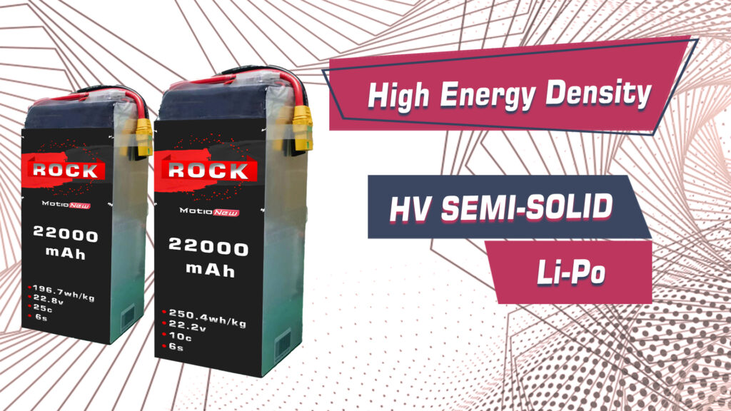 Rock hv battery 6s 22000mah high energy density