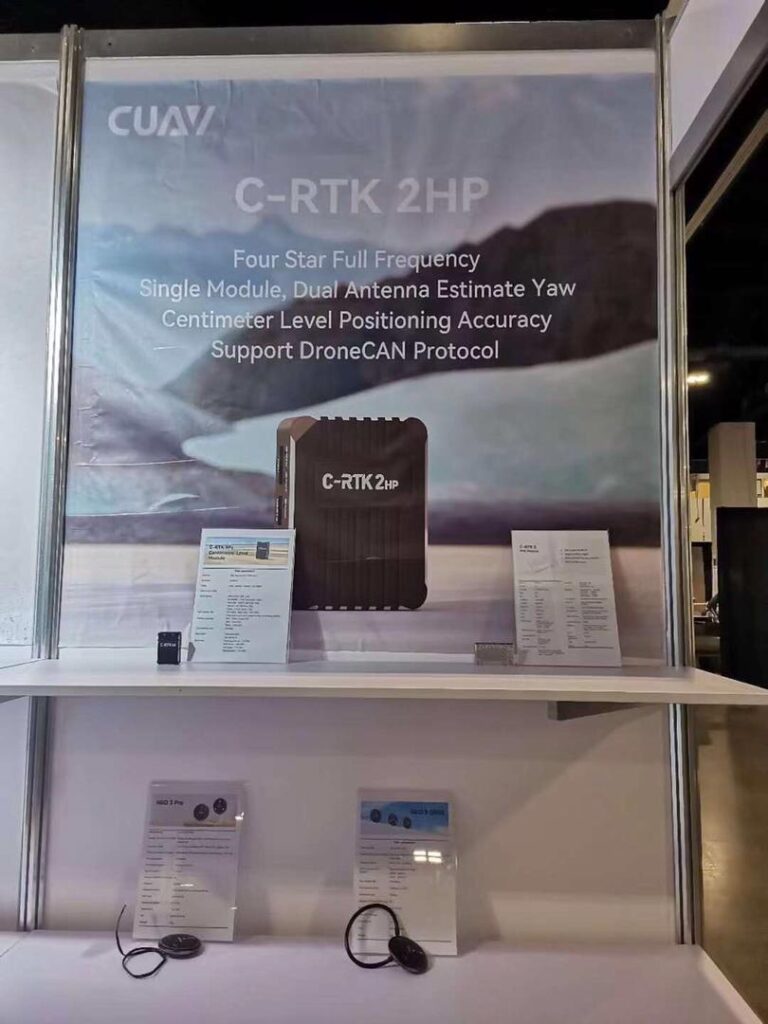 Crtk2hp auvsi - auvsi xponential 2023, auvsi expo 2023, cuav c-rtk 2hp, c-rtk 2hp, rtk 2hp - motionew - 1