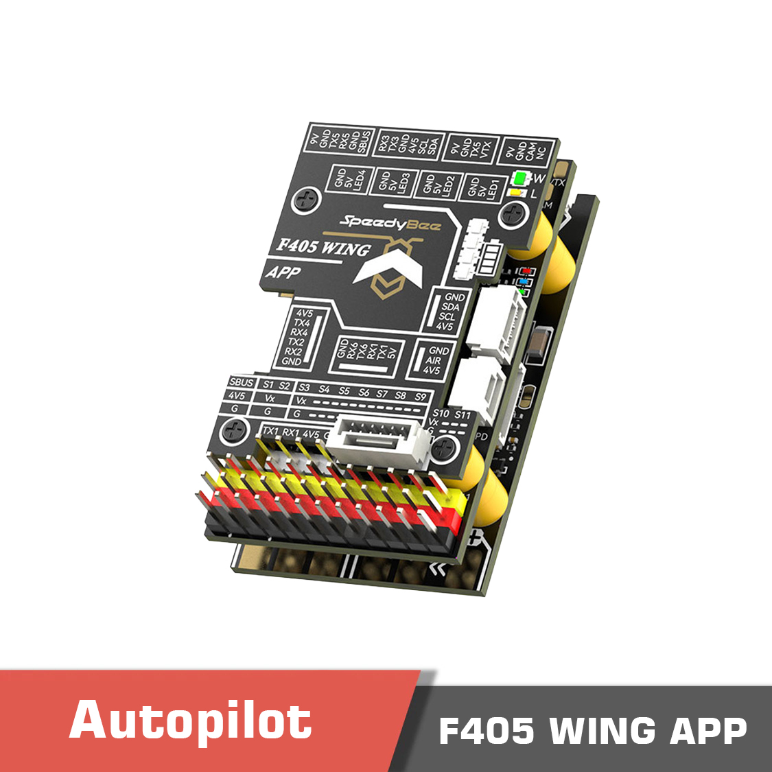 f405.1 - Matek F405-WMN Flight Controller,MATEKSYS FLIGHT CONTROLLER,Flight Controller,MATEK F405-WMN,F405-WMN - MotioNew - 1