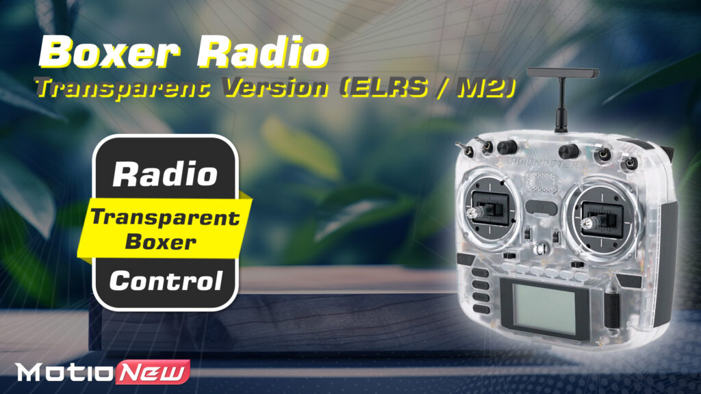 Radiomaster boxer radio controller transparent m2