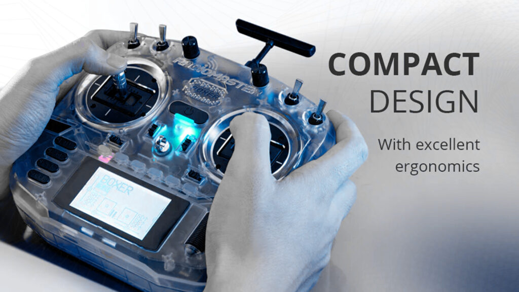 Boxer radio controller transparent m2 design