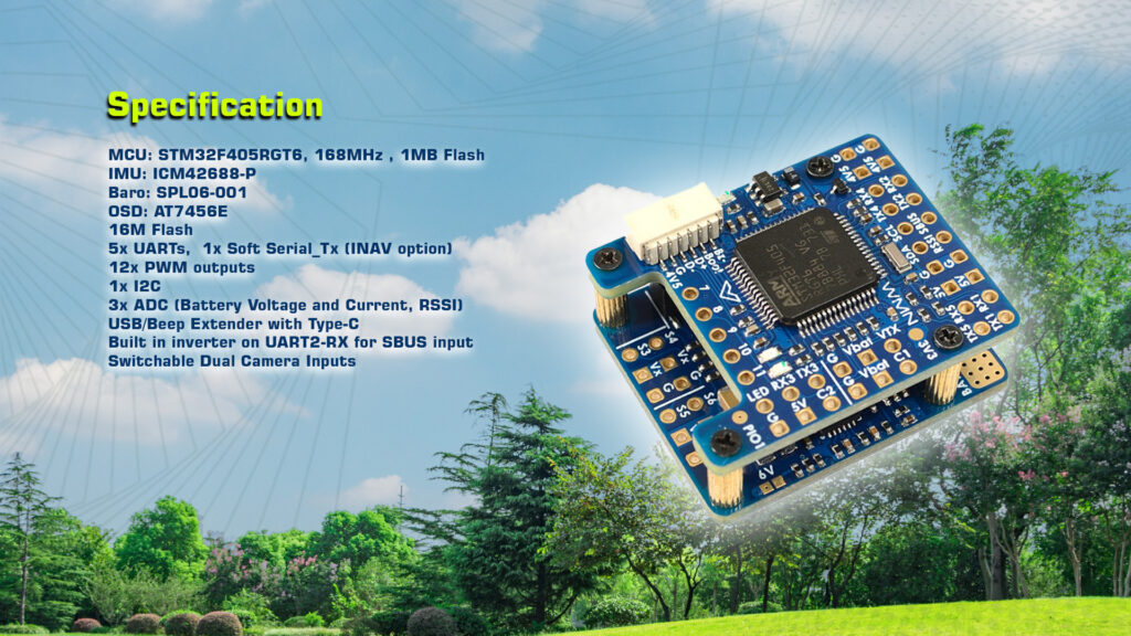 Autopilot f405wmn. 3 - matek f405-wmn flight controller - motionew - 8