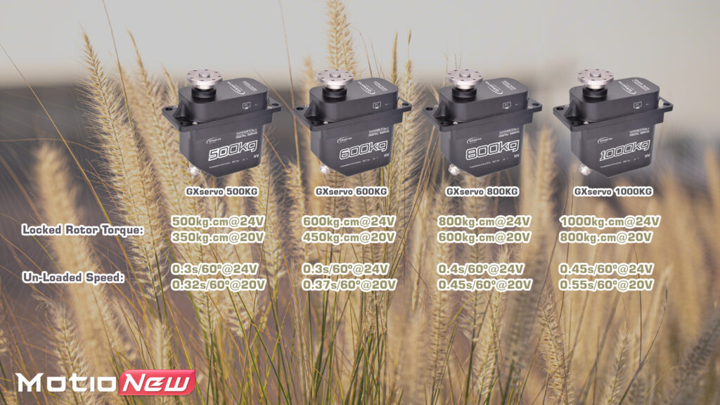 High torque gxservo. 4 - gxservo, gxservo motor, servo, high torque servo, large torque servo, gxservo 600kg, gxservo 500kg, gxservo 800kg, gxservo 1000kg - motionew - 26