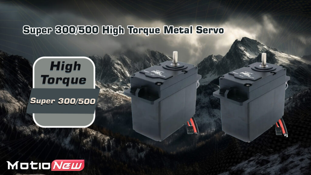 Super 300/ super 500 high torque metal servo