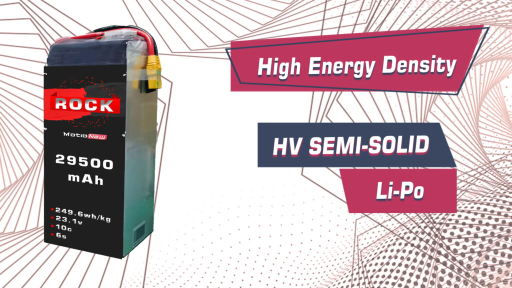 Rock hv battery 6s 29500mah high energy density