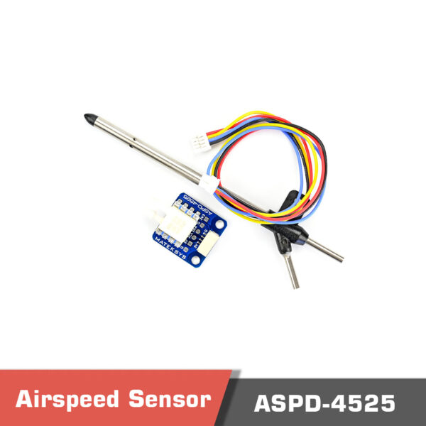 Aspd 4225 4 - matek aspd-4525,aspd-4525 digital airspeed sensor,digital airspeed sensor,airspeed,pitot tube,airspeed sensor,holybro,matek systems - motionew - 6