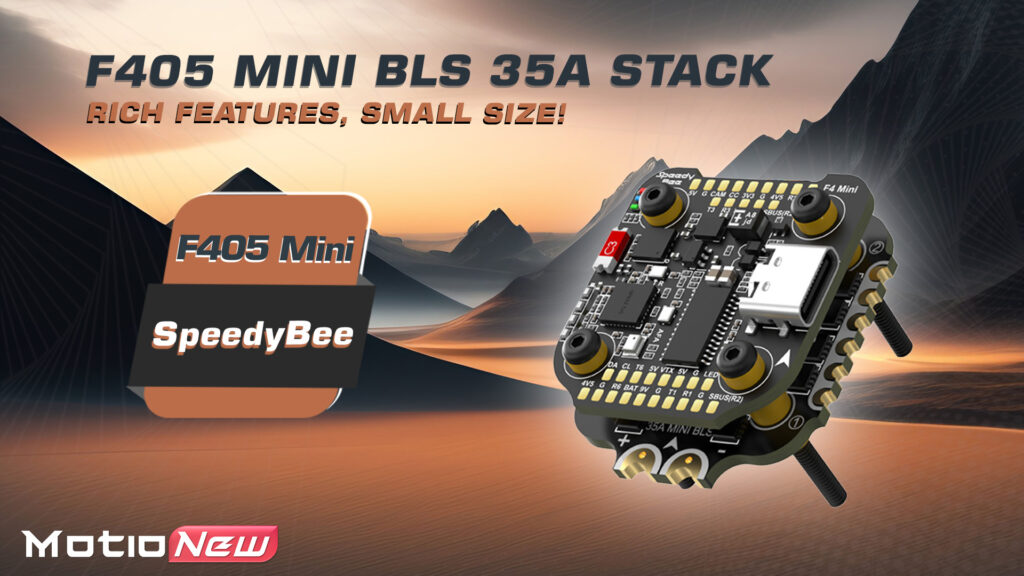 SpeedyBee F405 Mini.1 - SpeedyBee F405 Mini,SpeedyBee F405 Mini BLS 35A 20x20 Stack,Autopilot,ESC,F405,BEC,PWM control - MotioNew - 9