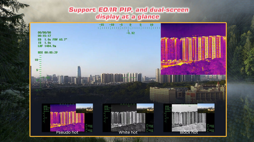 A30tr-50 gimbal support eo/ir pip