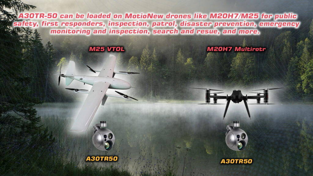 A30TR 50.9 - Multi-Sensor Gimbal - Multi Sensor - MotioNew - 119